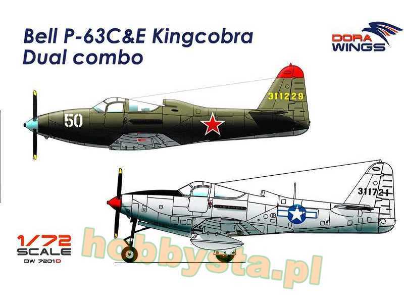 Bell P-63c/E Kingcobra Dual Combo - zdjęcie 1 Bell P-63c/E Kingcobra Dual Combo - zdjęcie 1