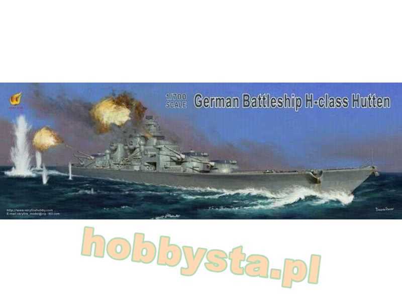 German Battleship H-class Hutten - zdjęcie 1