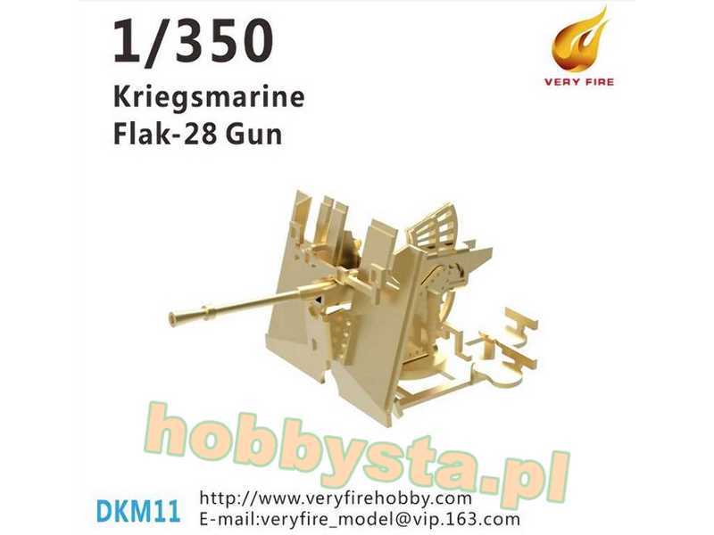 Kriegsmarine Flak-28 Gun (8 Sets) - zdjęcie 1 Kriegsmarine Flak-28 Gun (8 Sets) - zdjęcie 1