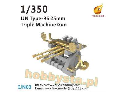 IJN Type-96 25mm Triple Machine Gun (10 Sets) - zdjęcie 1