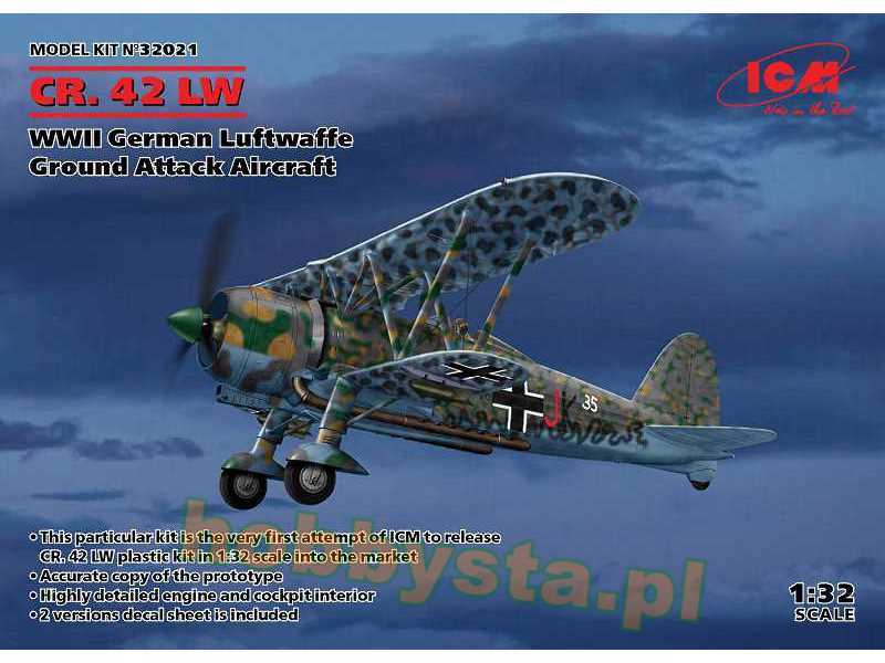 CR. 42 LW - niemiecki samolot szturmowy II W.Ś. - zdjęcie 1 CR. 42 LW - niemiecki samolot szturmowy II W.Ś. - zdjęcie 1