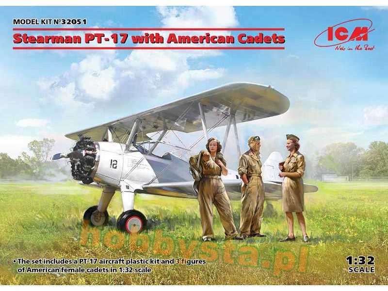 Stearman PT-17 z amerykańskimi kadetami - zdjęcie 1 Stearman PT-17 z amerykańskimi kadetami - zdjęcie 1