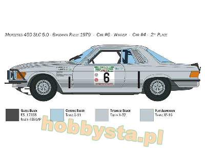 Mercedes Benz 450SLC Rallye Bandama 1979 - zdjęcie 4