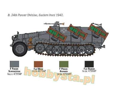 Sd. Kfz. 251/1 Wurfrahmen Stuka zu Fuss - zdjęcie 5