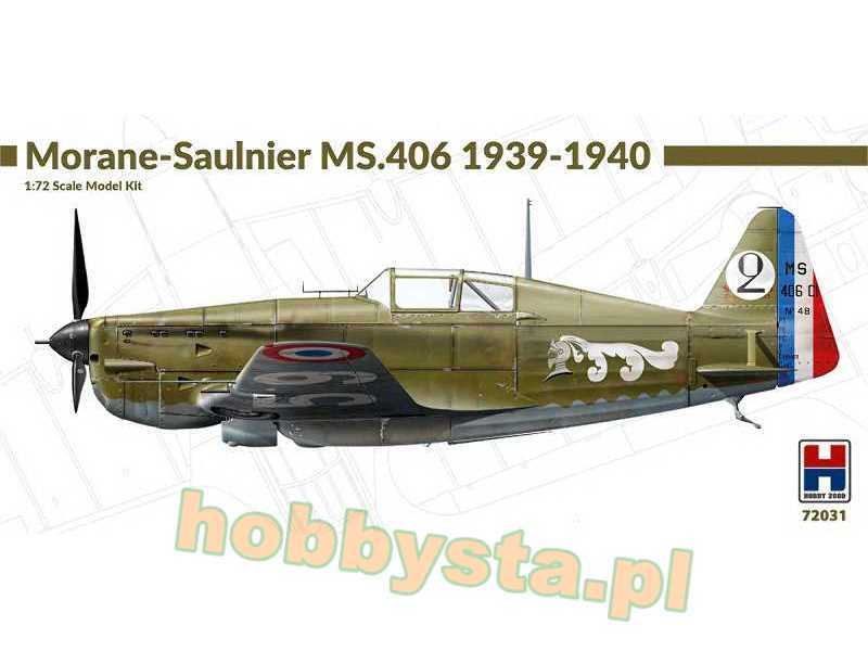Morane-Saulnier MS.406 1939-1940 - zdjęcie 1 Morane-Saulnier MS.406 1939-1940 - zdjęcie 1