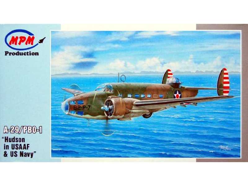 Bombowiec A-29/PB0-1 - Hudson in USAAF & US Navy - zdjęcie 1 Bombowiec A-29/PB0-1 - Hudson in USAAF & US Navy - zdjęcie 1
