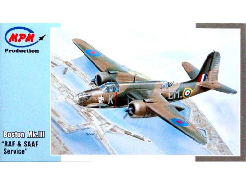 Bombowiec Boston Mk.III - RAF & SAAF Service - zdjęcie 1 Bombowiec Boston Mk.III - RAF & SAAF Service - zdjęcie 1