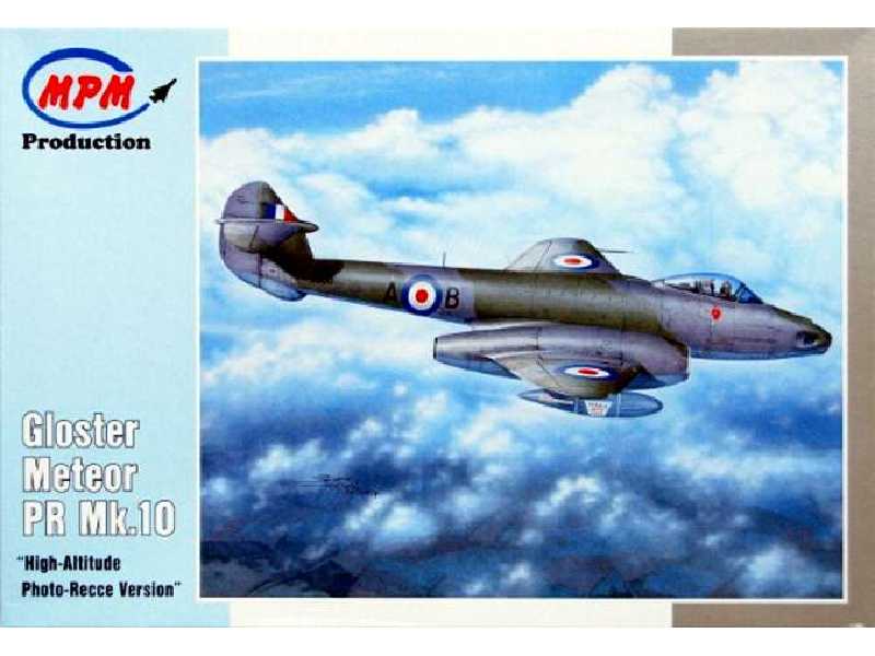 Gloster Meteor PR Mk.10 - samolot rozpoznawczy - zdjęcie 1 Gloster Meteor PR Mk.10 - samolot rozpoznawczy - zdjęcie 1