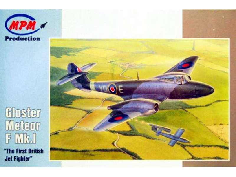Gloster Meteor F Mk.I - pierwszy brytyjski myśliwiec odrzutowy - zdjęcie 1 Gloster Meteor F Mk.I - pierwszy brytyjski myśliwiec odrzutowy - zdjęcie 1