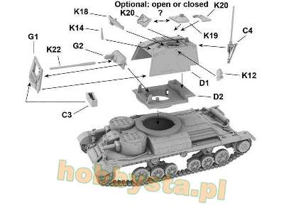 A9 CS Mk. VI brytyjski czołg szybki bliskiego wsparcia - zdjęcie 17