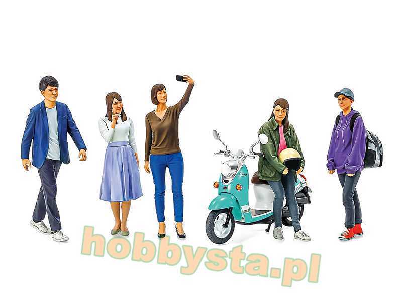 Zestaw Campus Friends Yamaha Vino i figurki - zdjęcie 1 Zestaw Campus Friends Yamaha Vino i figurki - zdjęcie 1