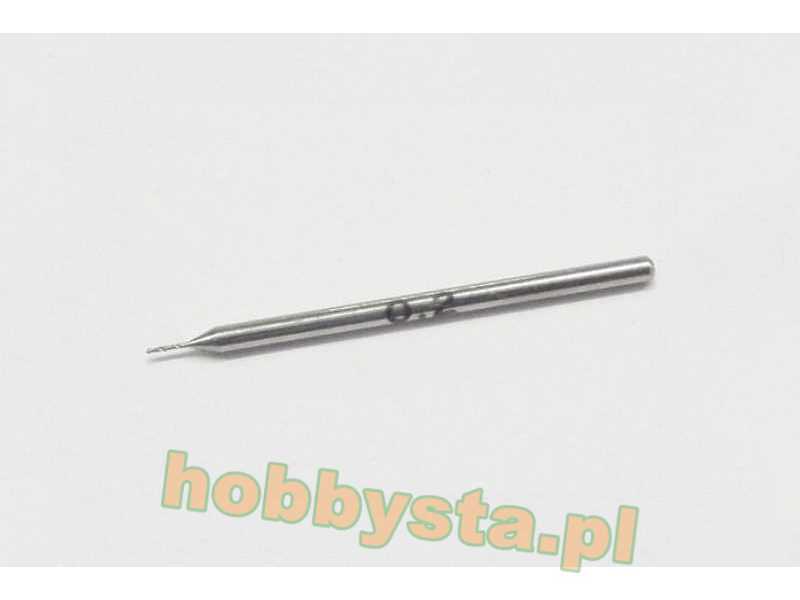 Wiertło precyzyjne 0,2 mm - chwyt 1,0 mm - zdjęcie 1 Wiertło precyzyjne 0,2 mm - chwyt 1,0 mm - zdjęcie 1