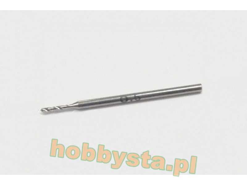 Wiertło precyzyjne 0,5 mm - chwyt 1,0 mm - zdjęcie 1 Wiertło precyzyjne 0,5 mm - chwyt 1,0 mm - zdjęcie 1