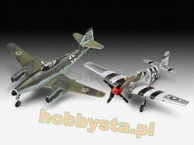 Messerschmitt Me262 - P-51B Mustang - Combat Set - zdjęcie 4