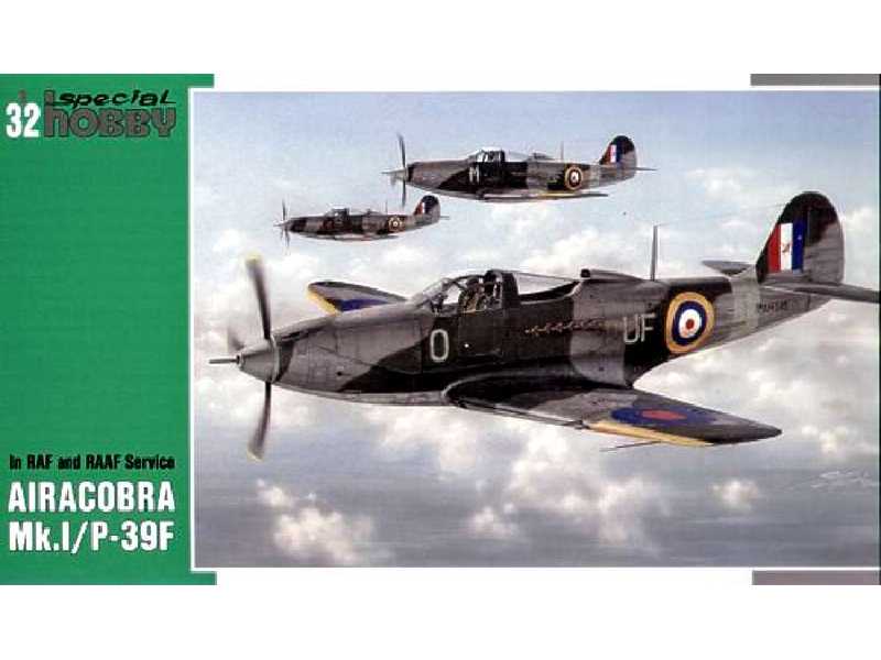 Airacobra Mk.I/P-39F in RAF and RAAF Service - zdjęcie 1 Airacobra Mk.I/P-39F in RAF and RAAF Service - zdjęcie 1