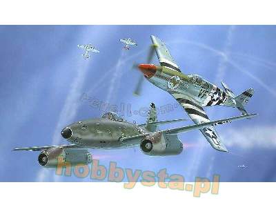 Messerschmitt Me262 - P-51B Mustang - Combat Set - zdjęcie 10