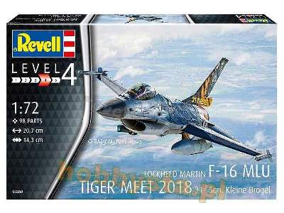 F-16 Mlu Tiger Meet 2018 31 Sqn. Kleine Brogel - zestaw  - zdjęcie 1