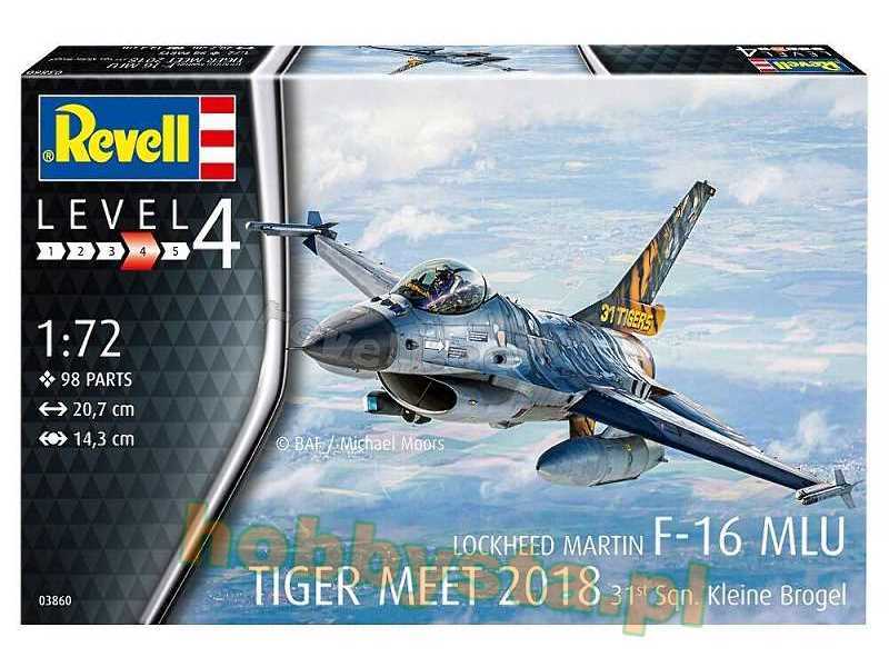 F-16 Mlu Tiger Meet 2018 31 Sqn. Kleine Brogel - zestaw  - zdjęcie 1