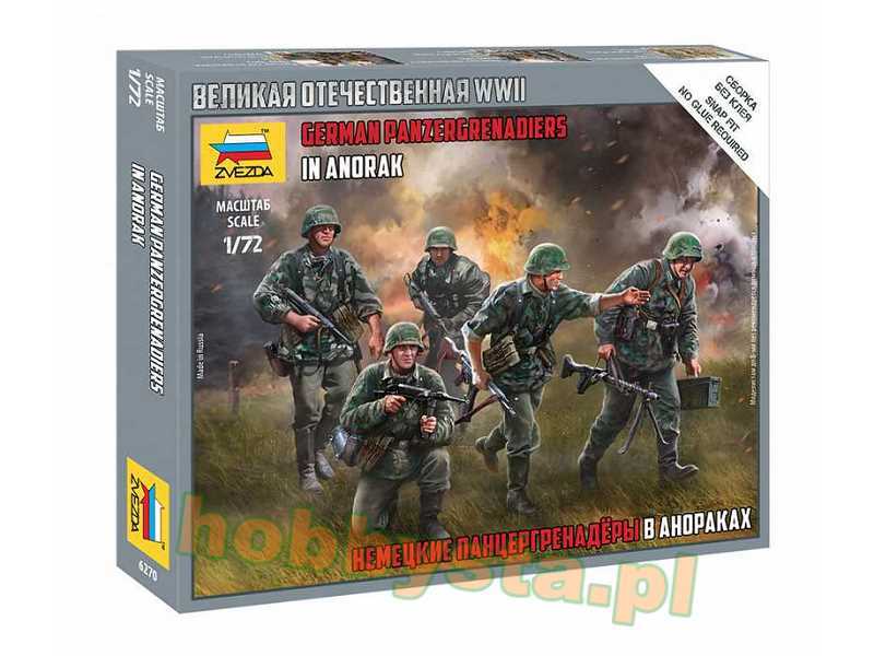 Niemieccy grenadierzy pancernik w anorakach - zdjęcie 1 Niemieccy grenadierzy pancernik w anorakach - zdjęcie 1