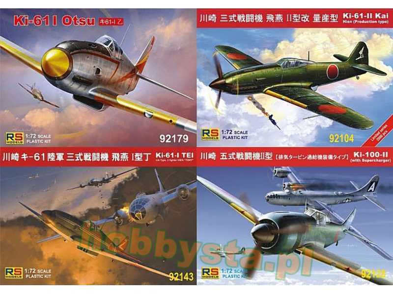 Powierzchnie sterowe do Kawasaki Ki-61/Ki-100 - zdjęcie 1 Powierzchnie sterowe do Kawasaki Ki-61/Ki-100 - zdjęcie 1