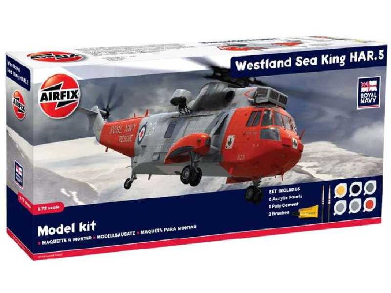 Westland Sea King HAR.5 - zestaw podarunkowy - zdjęcie 1 Westland Sea King HAR.5 - zestaw podarunkowy - zdjęcie 1