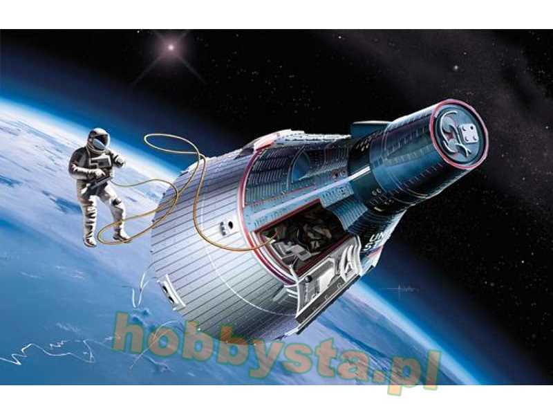 Statek kosmiczny Gemini + kosomonauta - zdjęcie 1