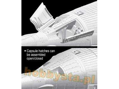 Statek kosmiczny Gemini + kosomonauta - zdjęcie 6