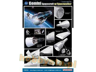 Statek kosmiczny Gemini + kosomonauta - zdjęcie 9
