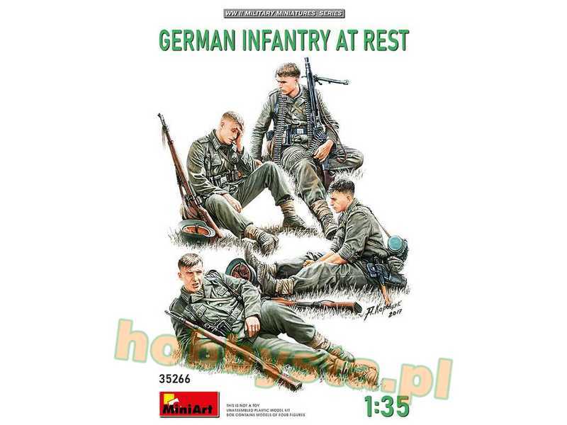 Niemiecka piechota - odpoczynek - zdjęcie 1