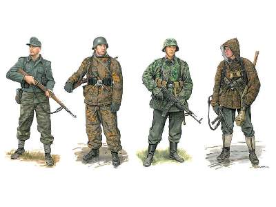 Figurki German Waffen Grenadiers 1944-45 - Gen 2 Gear - zdjęcie 1