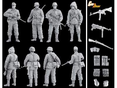 Figurki German Waffen Grenadiers 1944-45 - Gen 2 Gear - zdjęcie 2