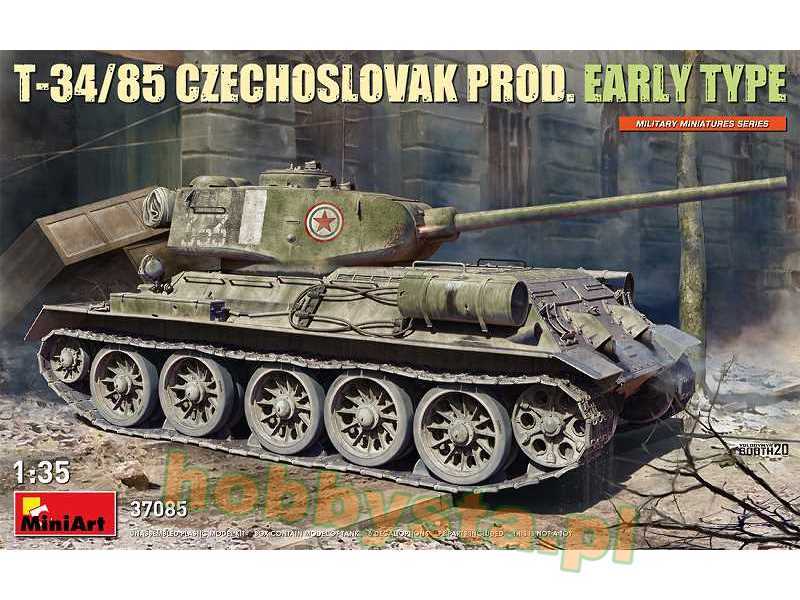 T-34/85 Czechoslovak Prod. Early Type - zdjęcie 1 T-34/85 Czechoslovak Prod. Early Type - zdjęcie 1