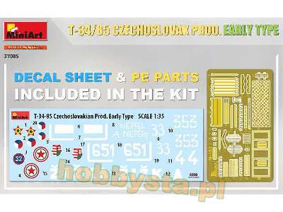 T-34/85 Czechoslovak Prod. Early Type - zdjęcie 2
