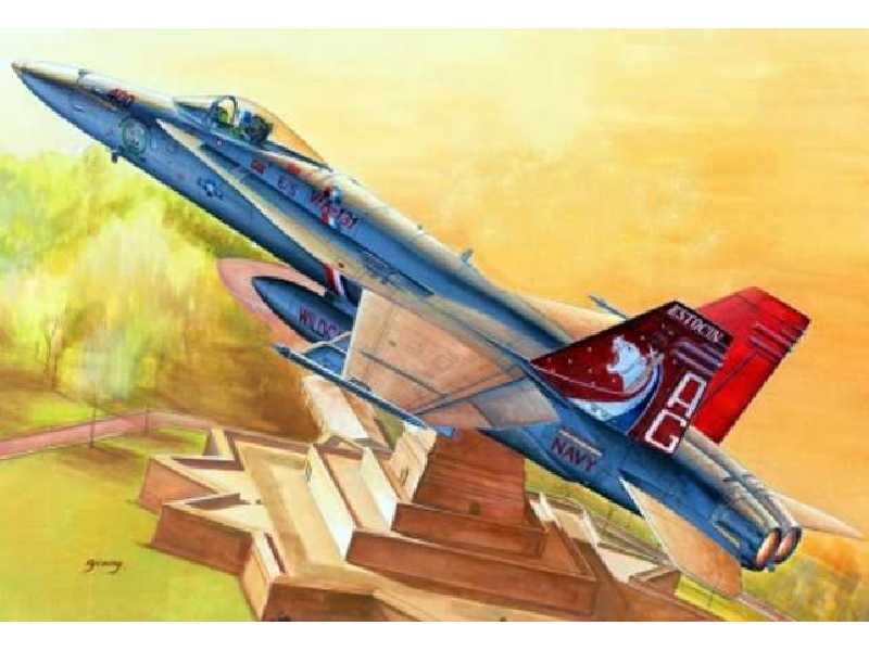 Myśliwiec F/A-18C HORNET - zdjęcie 1 Myśliwiec F/A-18C HORNET - zdjęcie 1
