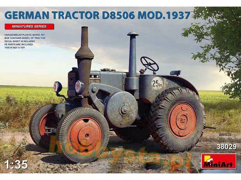 Niemiecki ciągnik rolnizcy D8506 Mod. 1937 - zdjęcie 1 Niemiecki ciągnik rolnizcy D8506 Mod. 1937 - zdjęcie 1