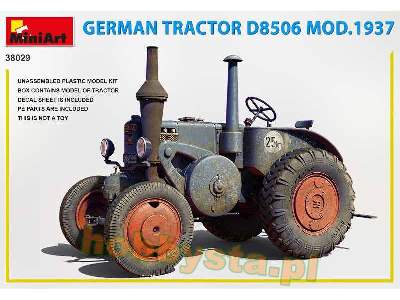 Niemiecki ciągnik rolnizcy D8506 Mod. 1937 - zdjęcie 13