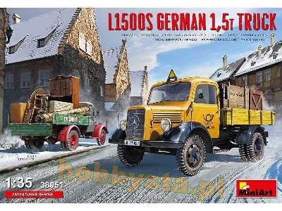 Mercedes L1500s German 1,5t Truck - zdjęcie 1
