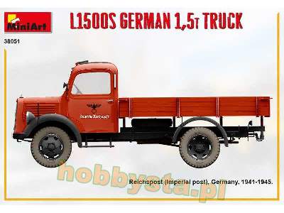 Mercedes L1500s German 1,5t Truck - zdjęcie 5