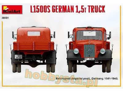 Mercedes L1500s German 1,5t Truck - zdjęcie 6