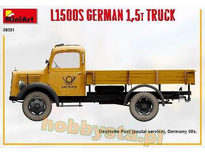 Mercedes L1500s German 1,5t Truck - zdjęcie 7