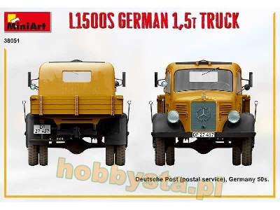 Mercedes L1500s German 1,5t Truck - zdjęcie 8