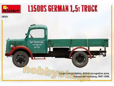 Mercedes L1500s German 1,5t Truck - zdjęcie 9