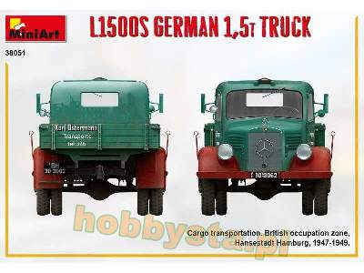 Mercedes L1500s German 1,5t Truck - zdjęcie 10