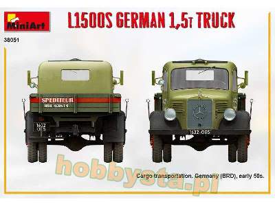 Mercedes L1500s German 1,5t Truck - zdjęcie 12