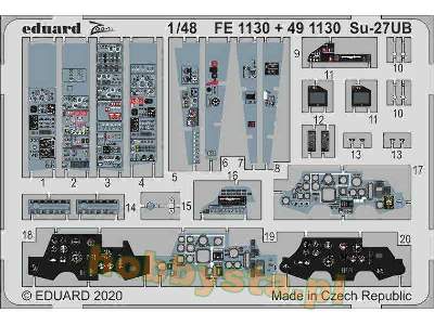 Su-27UB interior 1/48 - zdjęcie 1