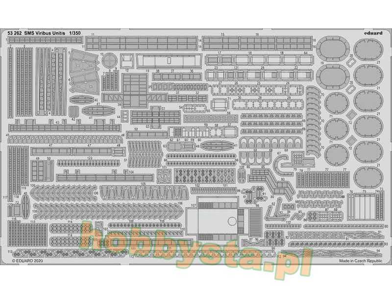 SMS Viribus Unitis 1/350 - zdjęcie 1 SMS Viribus Unitis 1/350 - zdjęcie 1