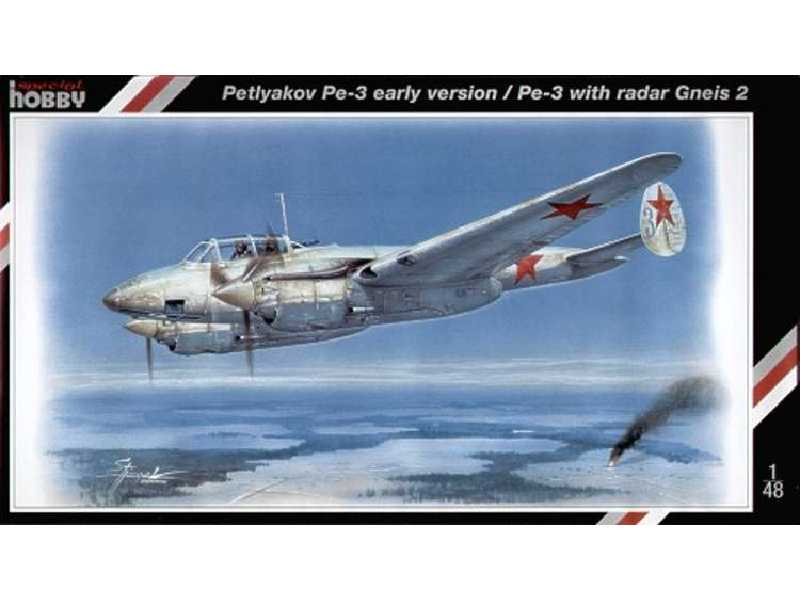 Petlyakov Pe-3 early / Pe-3 with radar Gneis 2 - zdjęcie 1 Petlyakov Pe-3 early / Pe-3 with radar Gneis 2 - zdjęcie 1