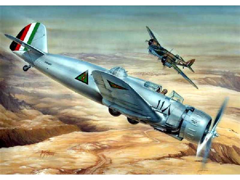Breda Ba.65 A-80 Two Seater - zdjęcie 1 Breda Ba.65 A-80 Two Seater - zdjęcie 1
