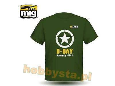 D-day T-shirt L - zdjęcie 1