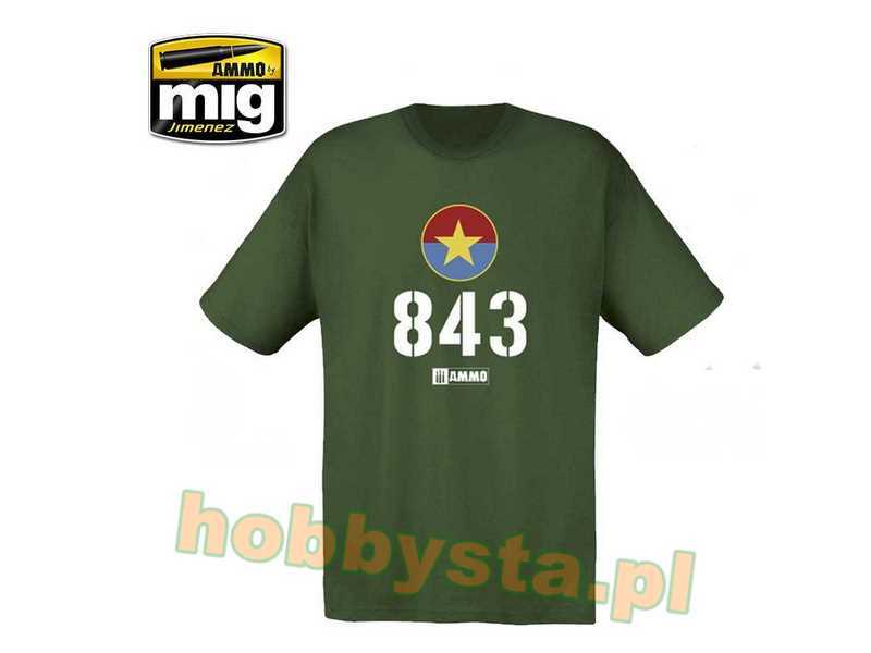 Ammo 843 Vietnamese T-54 T-shirt Size Xxxl - zdjęcie 1 Ammo 843 Vietnamese T-54 T-shirt Size Xxxl - zdjęcie 1